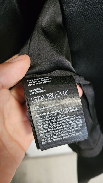 Черно сако-рокля H&M