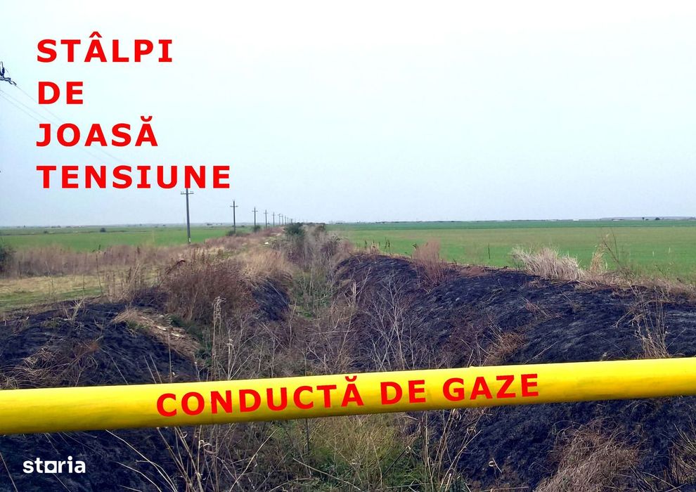 Teren extravilan de vânzare în Mihăilești, Giurgiu