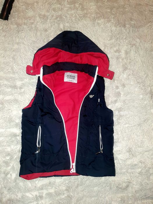 Безрукавка на мальчика на 6-7 лет