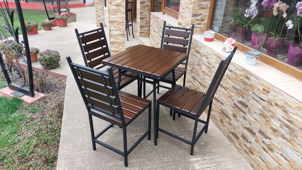 Masa cu scaune terasa