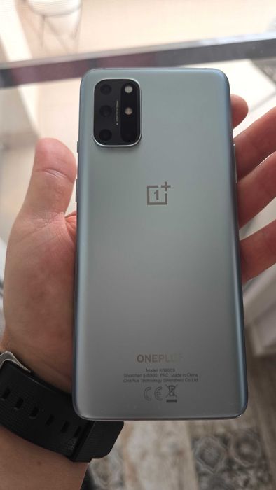 OnePlus 8T, Dual SIM, 128GB, 8GB RAM, 5G, Lunar Silver