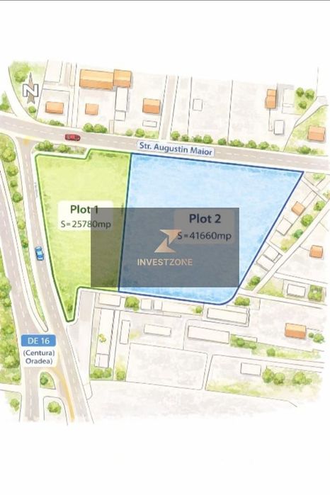 Vindem teren  67000 mp cu acces direct la autostrada Transilvania