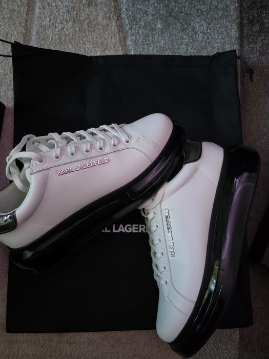 Кожени обувки Karl Lagerfeld