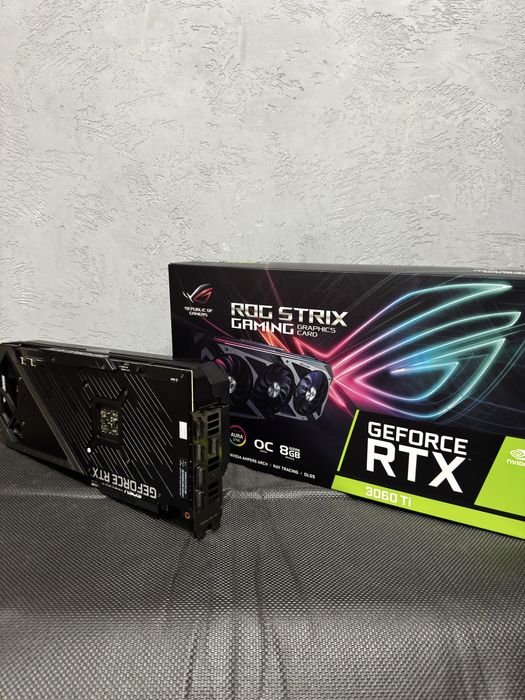 Asus Rog Strix rtx 3060ti OC Edition Gaming stare si racire excelenta