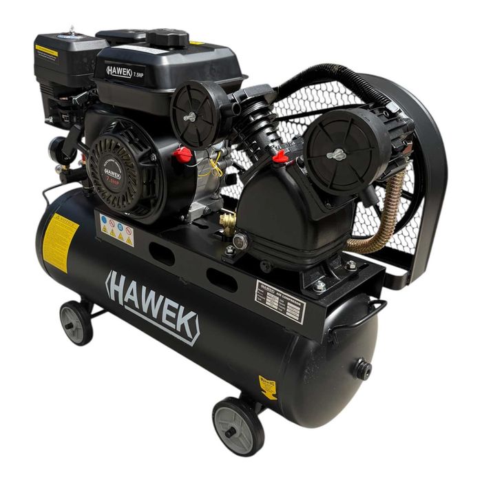 Бензинов компресор за въздух HAWEK , 50 литра , Четиритактов 7.5Hp