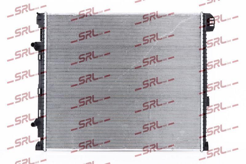 Radiator apa Man Tge 2016-; VW Crafter 2017-, 2.0 TDI, 720x628x16mm, AC: +/-, fagure brazat, OE 2N0121212B, SRLine