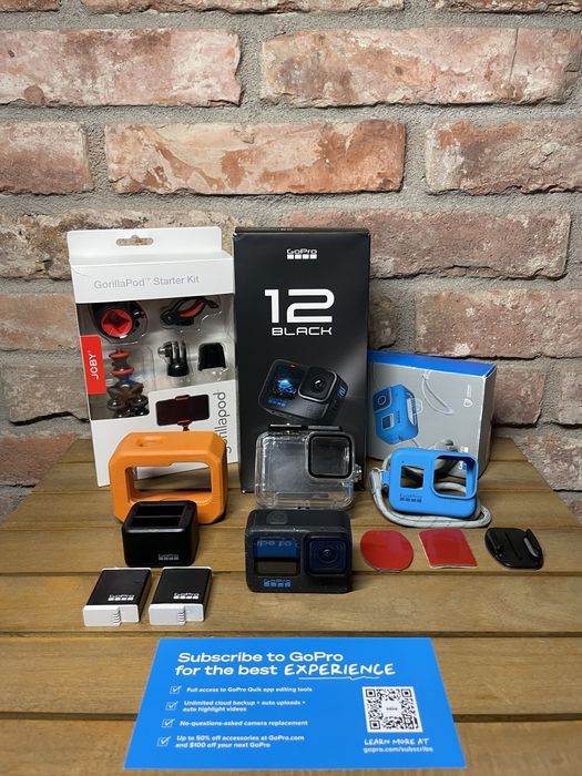 Gopro hero 12 black + multe multe accesorii