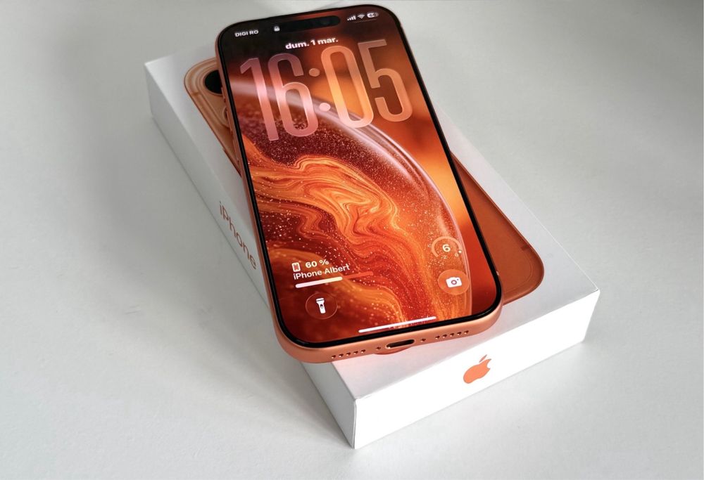 iPhone 17 PRO ca NOU de 256 GB si 100% Bateria