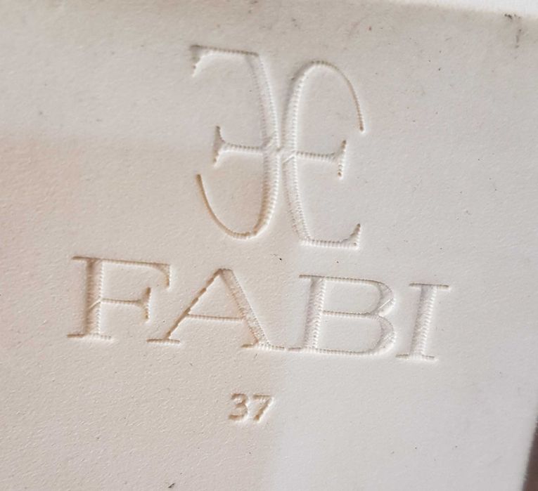 Sandale/papuci dama FABI made in Italy piele naturala fina integral calitate premium 36