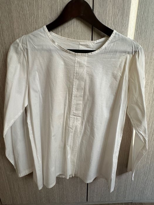 Бяла дамска блуза