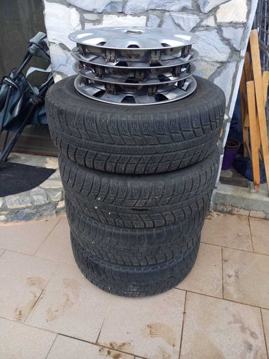 Anvelope cu Jante tabla OPEL R15