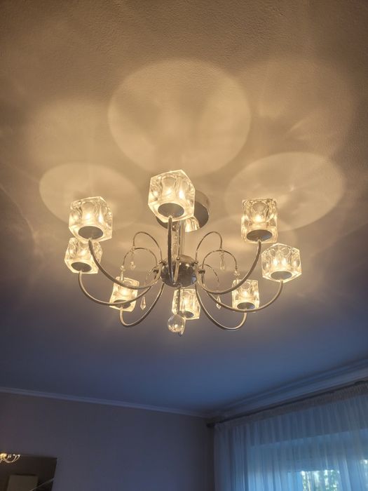 Lustra 8 brate bec halogen 12v