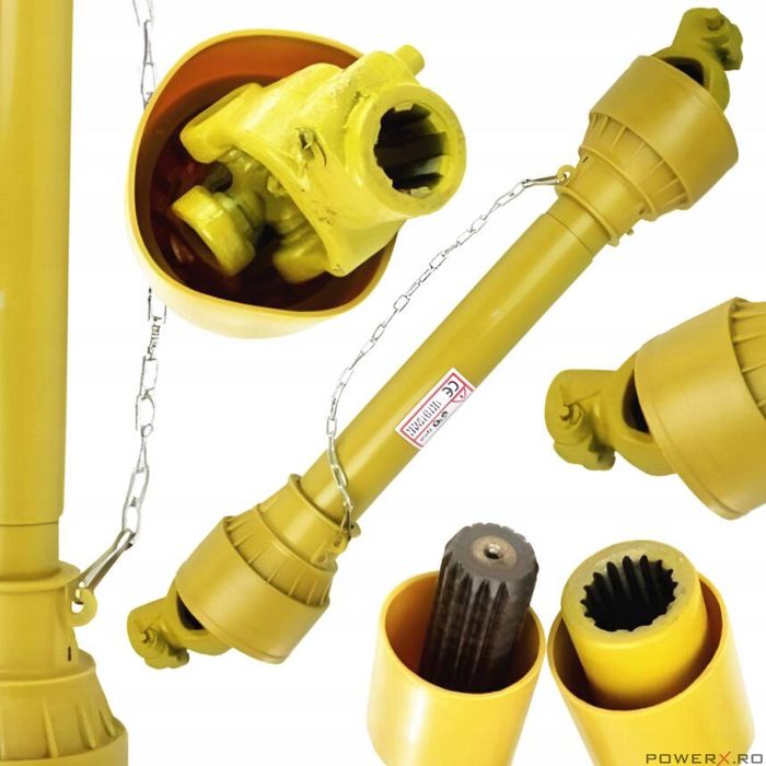 Arbore de transmisie cardanic, 90-120 cm 530 Nm, Verke