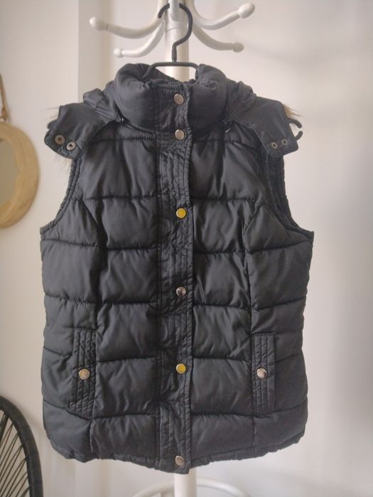 Дамски черен елек Zara