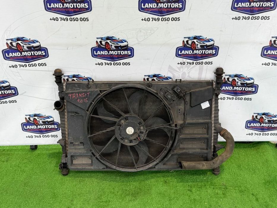 RADIATOR AC / ELECTROVENTILATOR FORD TRANSIT CUSTOM 2.2 DIESEL 2015 COD OEM BK21-8C607-B BK218005CC 0130308504 2013-2018