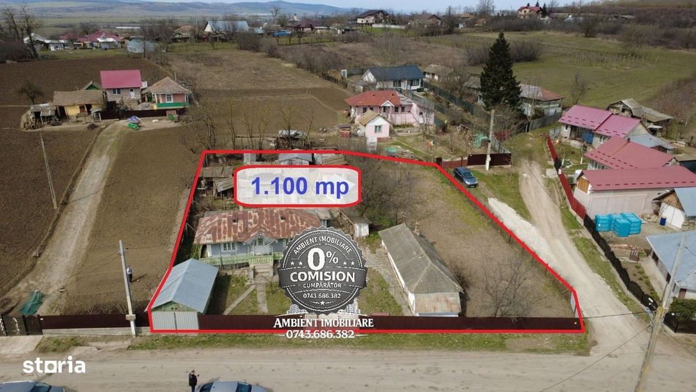 Gospodărie tradițională în localitatea SECUIA, la 10 km de Vaslui;