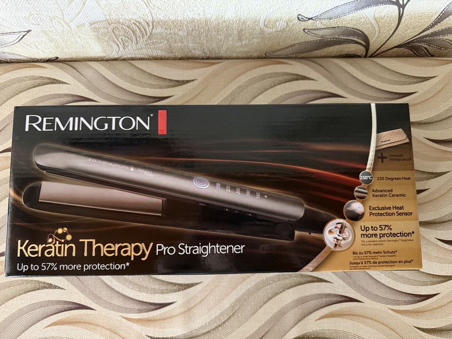 Продавам преса за коса Remington S8590 Keratin Therapy Pro