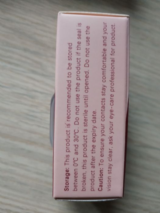 Линзы красные без диоптрий многоразовые