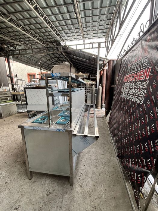 Линии раздачи мармиты столы саладетто