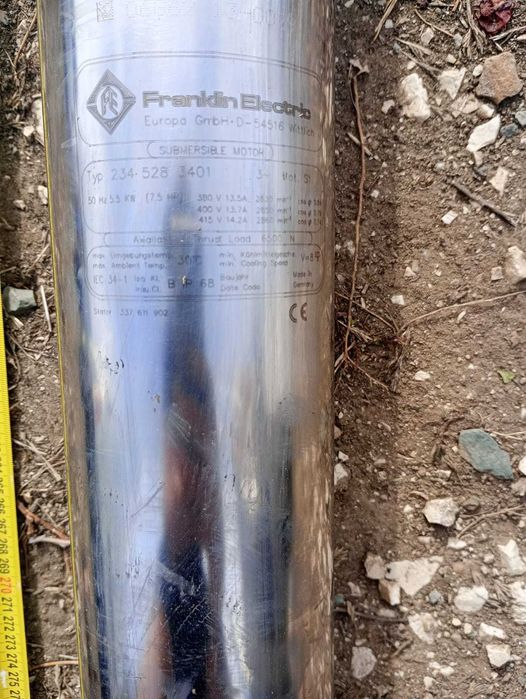 Pompa submersibila trifazata