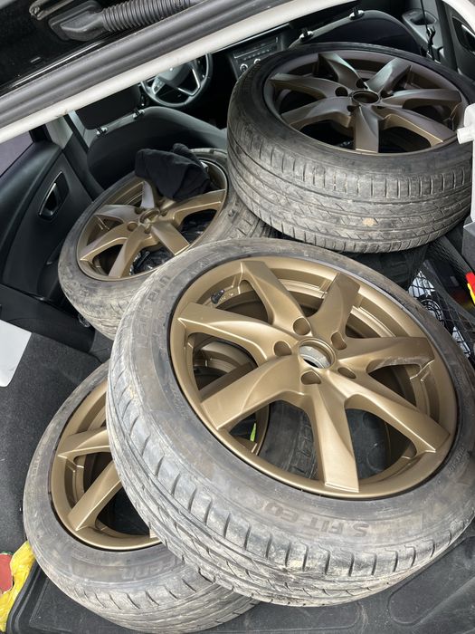 Jante 5x112 R17 custom cu anvelope vara