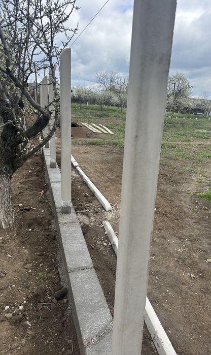 Spalieri de beton - gard