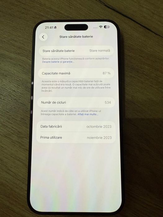 Iphone 15ProMax Impecabil