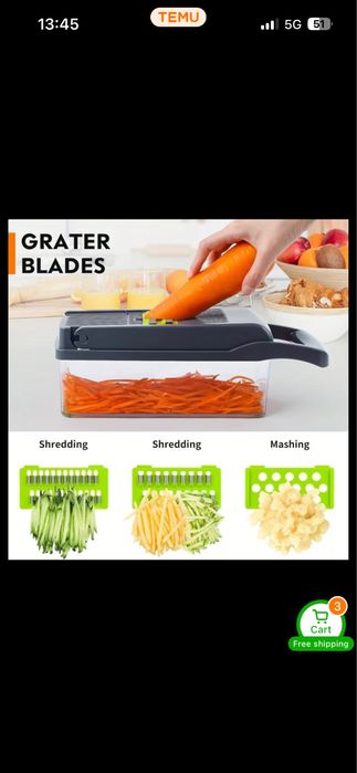 16 in 1 veggie slicer