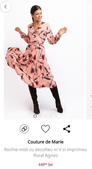 Rochie alaptare de ocazie - M