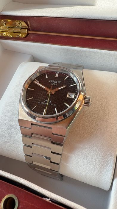 Tissot PRX Powermatic 80 (Black waffle)