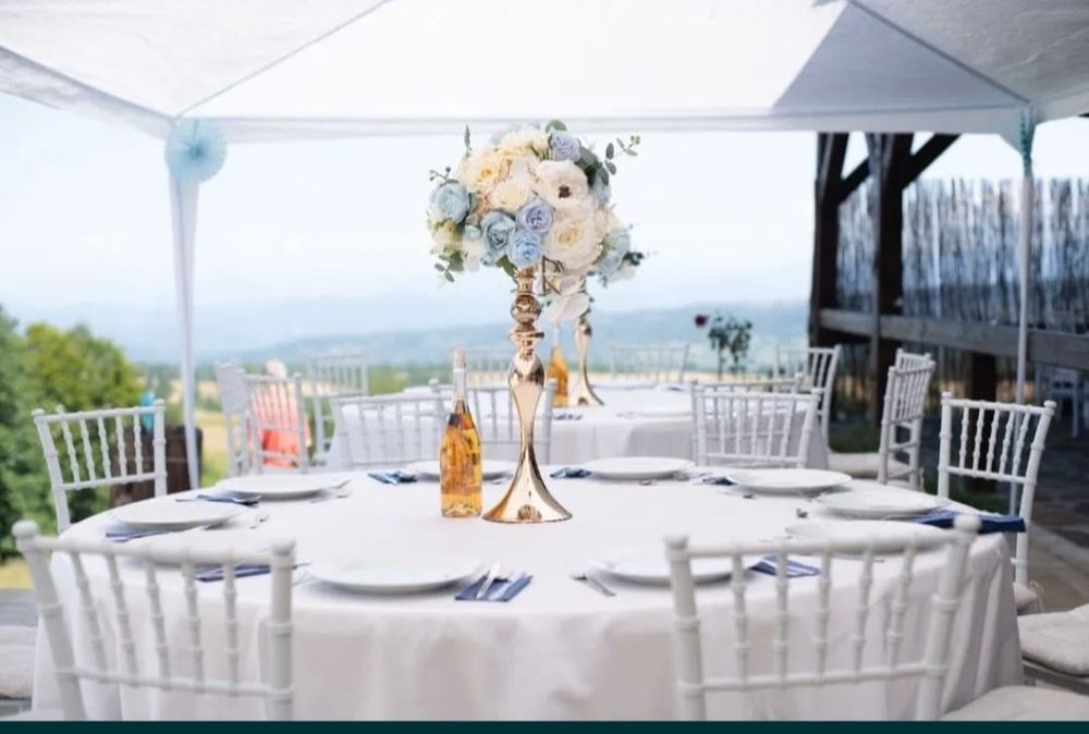 Închirieri pavilioane mese scaune, vesela completă pt orice eveniment