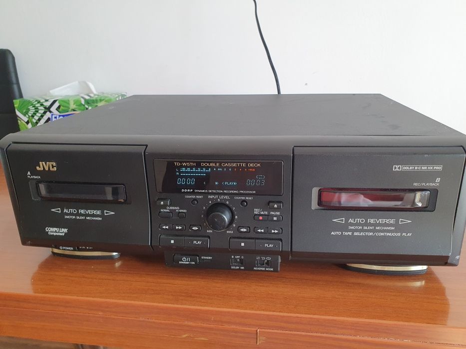Player casete Deck dublu JVC TD-W5TH Dolby xh pro