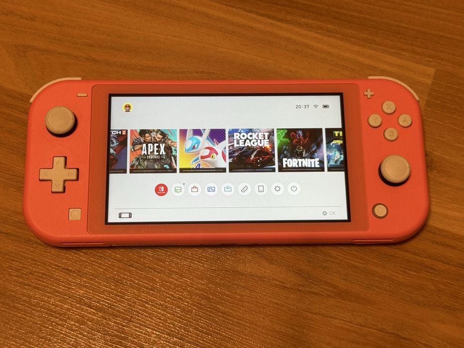 Nintendo switch lite с игри