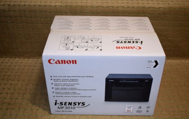 Принтер canon mf3010 новый