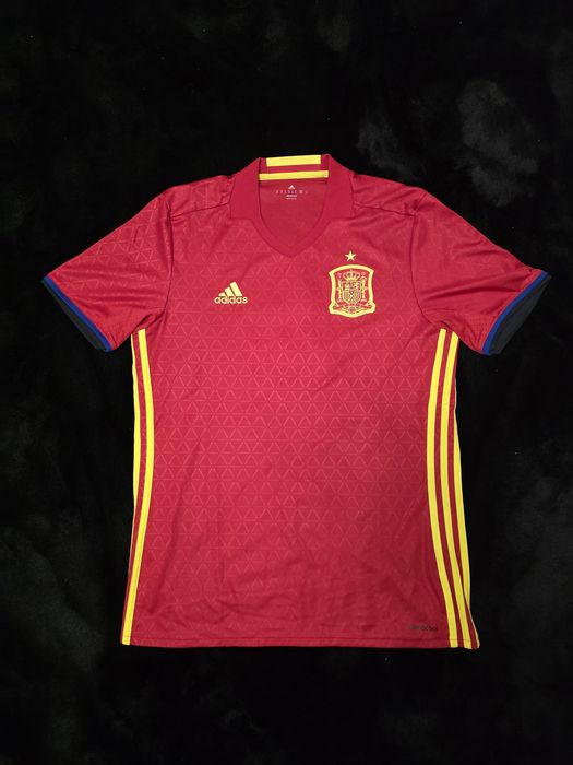 Tricou fotbal retro Spania