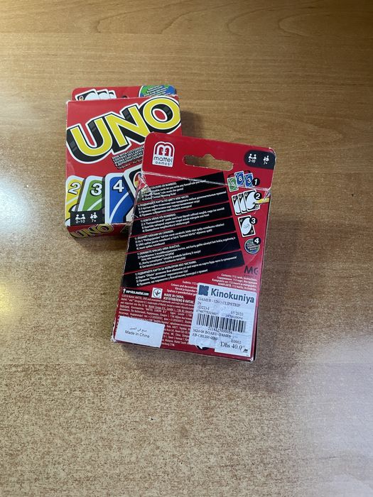 Игрушки детские настольные игры uno