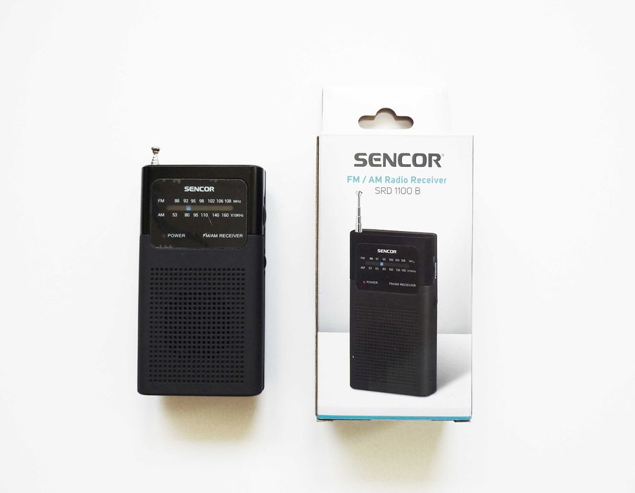 Радиоприемник Sencor SRD 1100 B (Мини радио)