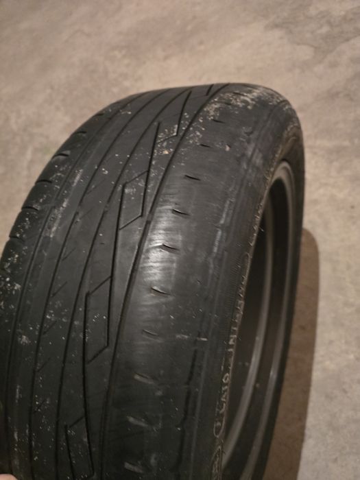 Титановый диск с летней резиной