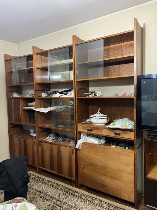 Mobila Veche Lemn Masiv Comunista 1970