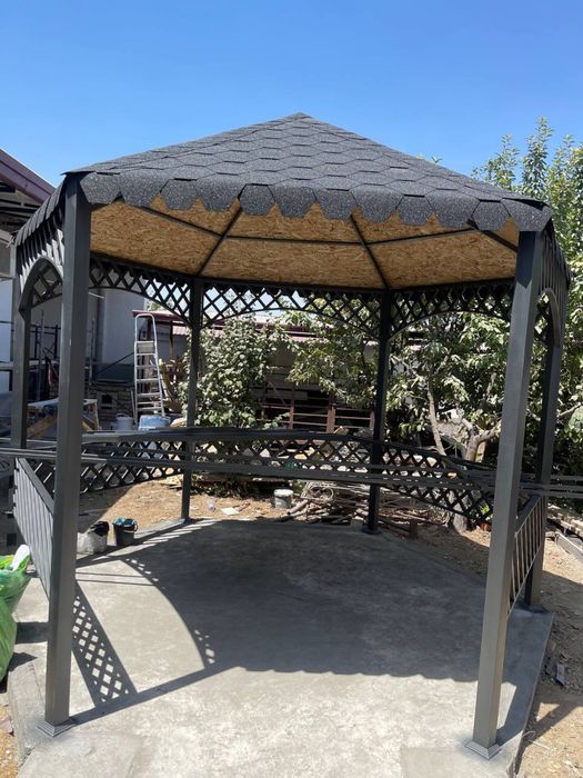 Besedka Naves Reshotka Perila Решотка Беседка Огрождения Навес