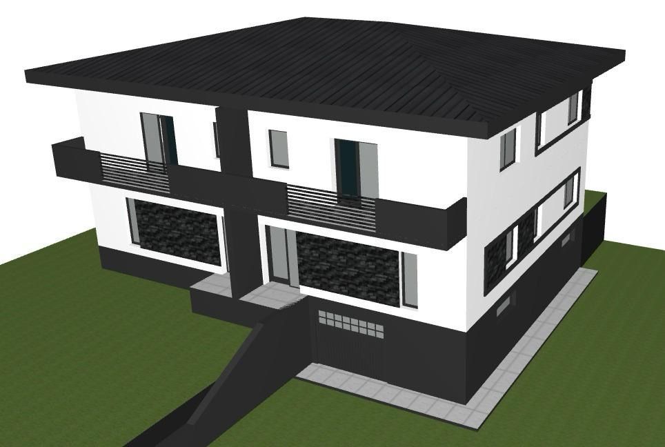 Duplex modern în Rediu2025 – construcție la gri  400mp/teren pt fiecare casa
