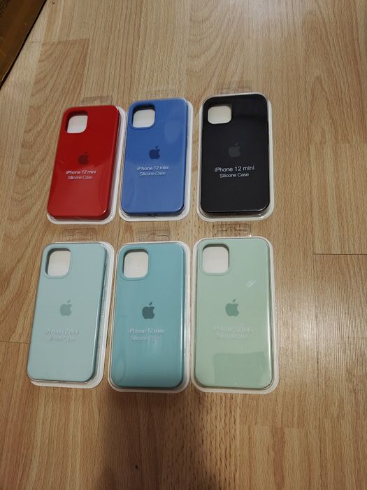 Husa iPhone 12 Mini Silicone Case Noua