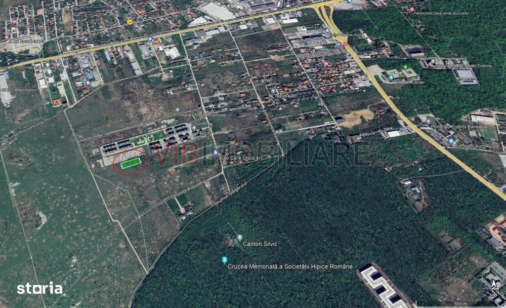 Teren intravilan de vanzare – Baneasa, Piscul Corbului