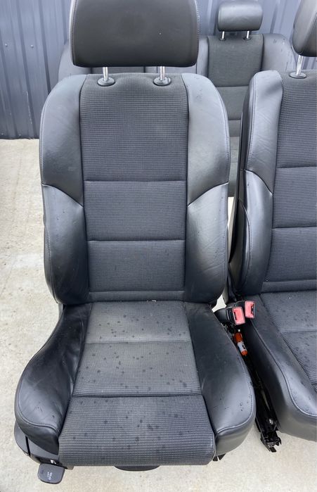 Scaune interior Recaro negru Bmw seria 5 E60/E61 530d