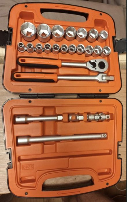 Чисто ново Професионално гедоре BAHCO 24 части