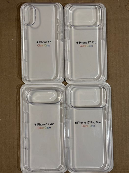 A Husa Silicon color sau Transparenta iPhone 17 Air/Pro/Max