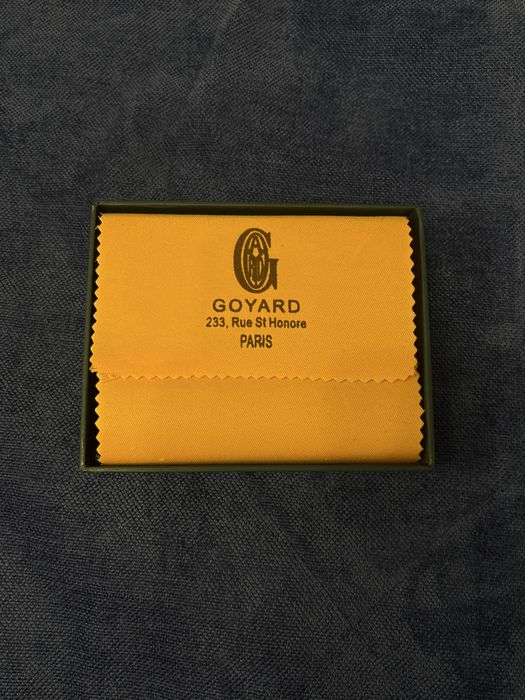 кожанный кошелёк goyard