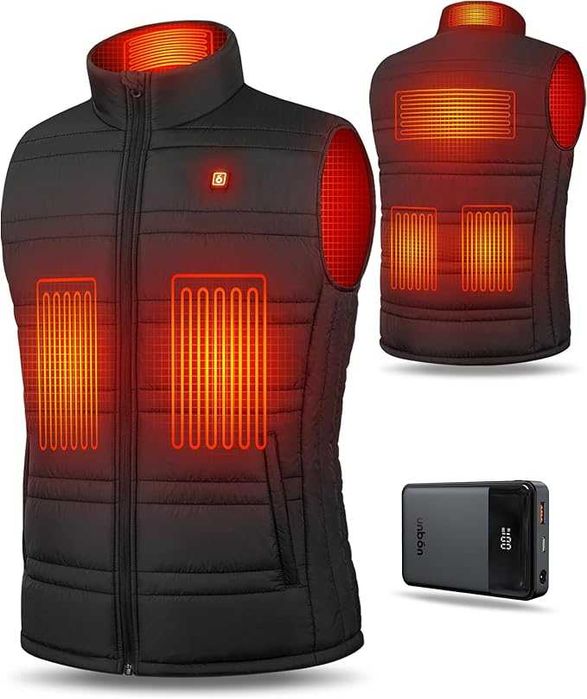 Отопляем елек унисекс UNBON със супермощна батерия 14400mAh