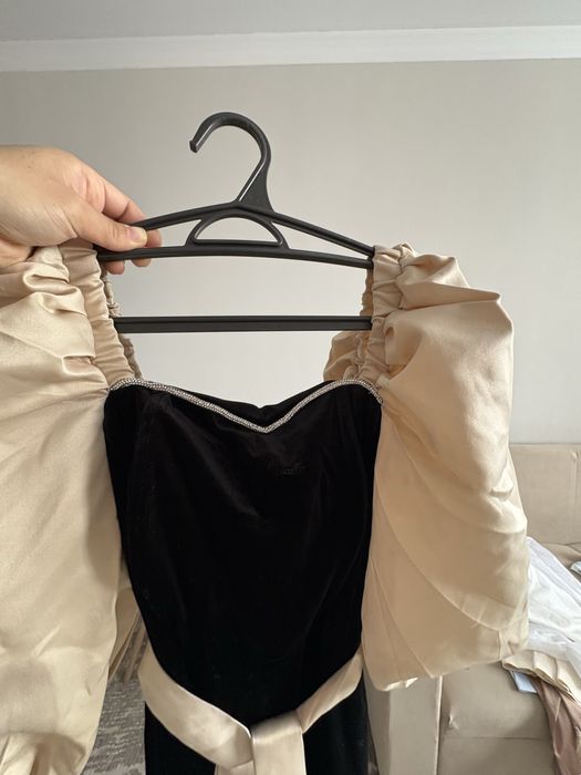 Продам бархатное вечернее платье