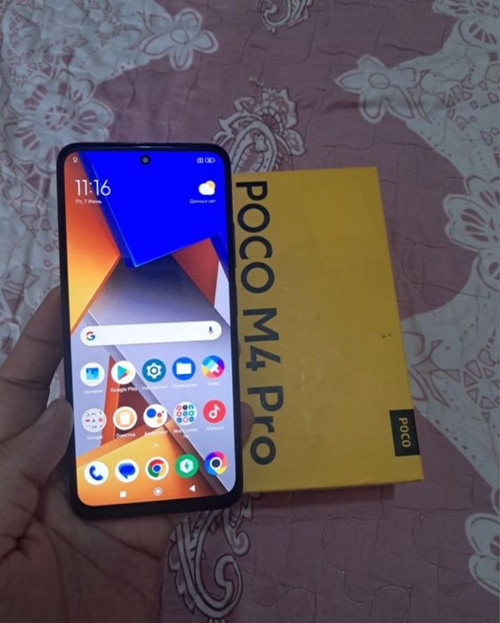 Xiaomi Poco M4 Pro 12/128GB Black Igravoy Karobka Holati Yaxshi Zor